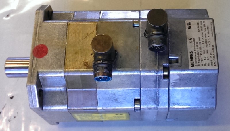 SIEMENS SERVO MOTOR, MOD# 1FK6080-6AF71-1EBO SIEMENS SERVO MOTOR, MOD# 1FK6080-6AF71-1EBO
