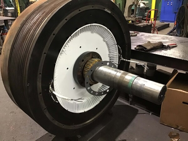 Industrial Press Drive repair - cleaning